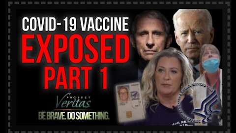 PART 1: Federal Govt HHS Whistleblower Goes Public With Secret Recordings "Vaccine is Full of Sh*t"