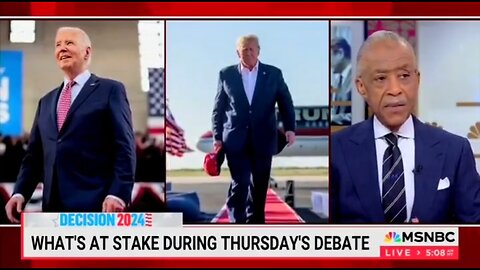 Al Sharpton Admits Drugs Would Hype Up Biden At Debate