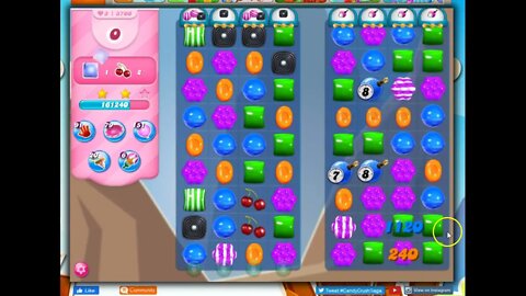 Candy Crush Level 3700 Talkthrough, 27 Moves 0 Boosters