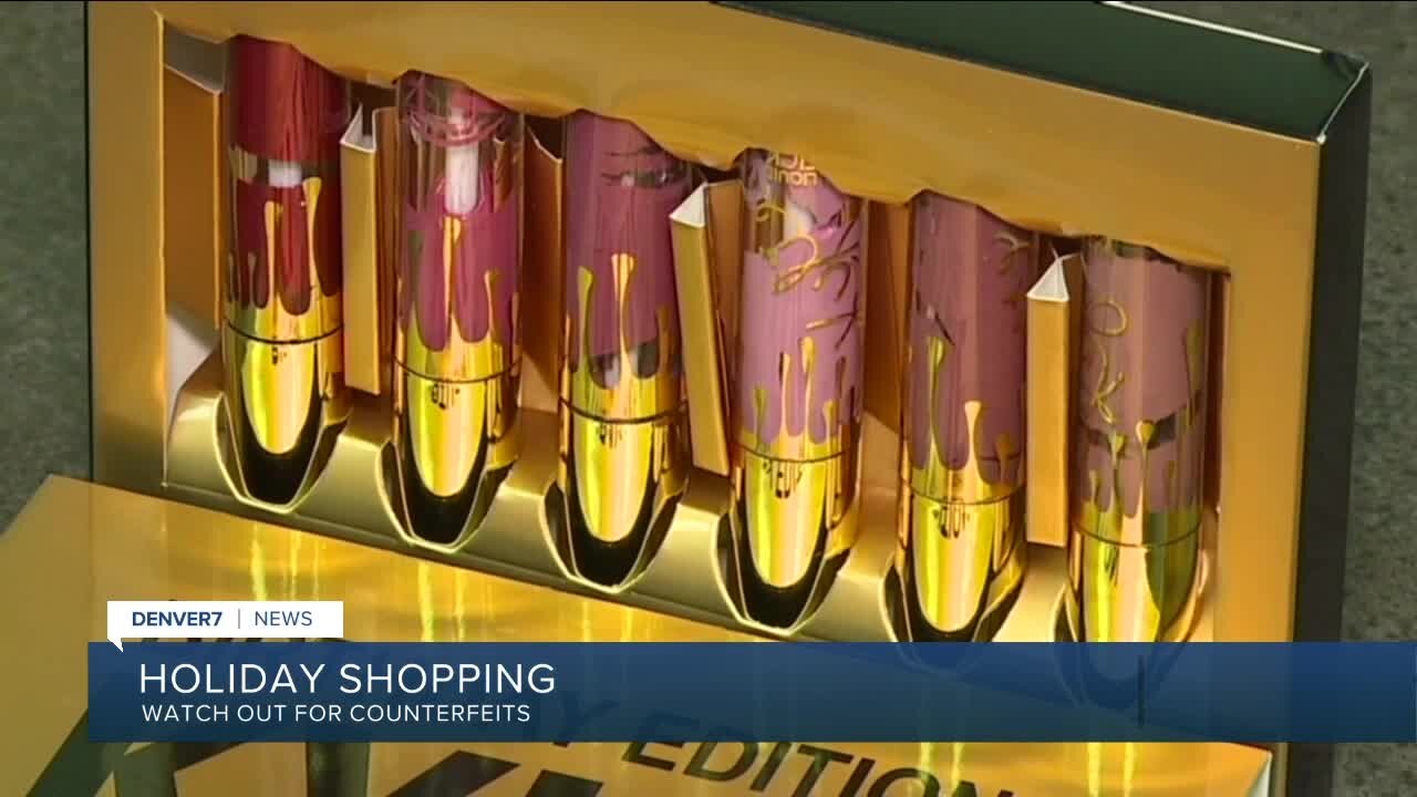 Holiday shopping -- watch out for counterfeits
