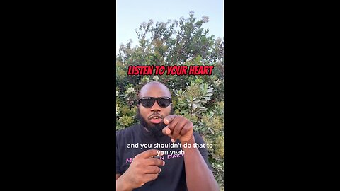 Listen To Your Heart #dayodman #imlistening #heart #eeyayyahh #motivation
