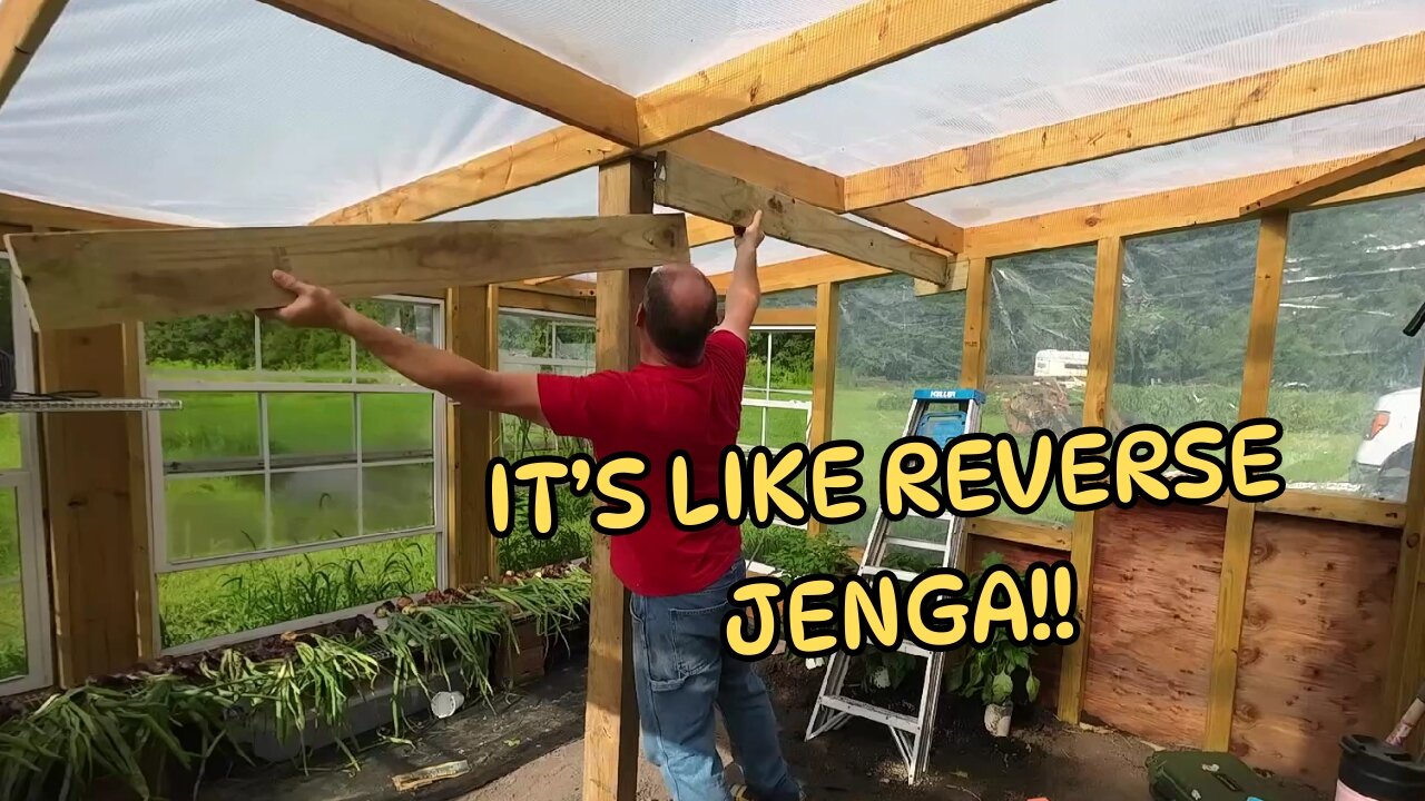 Finishing the Greenhouse Repair