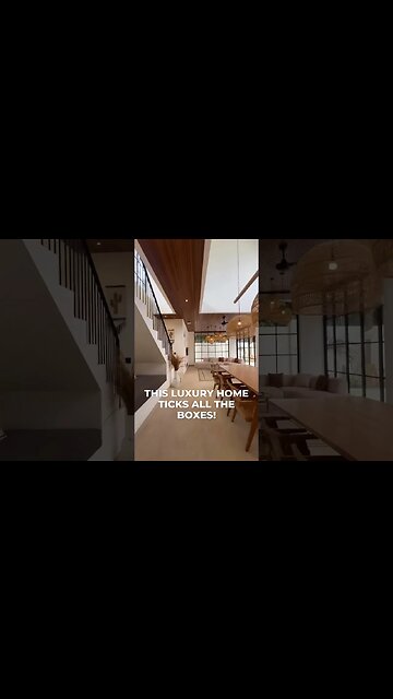 Inside a Luxury Minimalistic House in Bali! 🌴 #shorts #bali #architecture #interiordesign #canggu