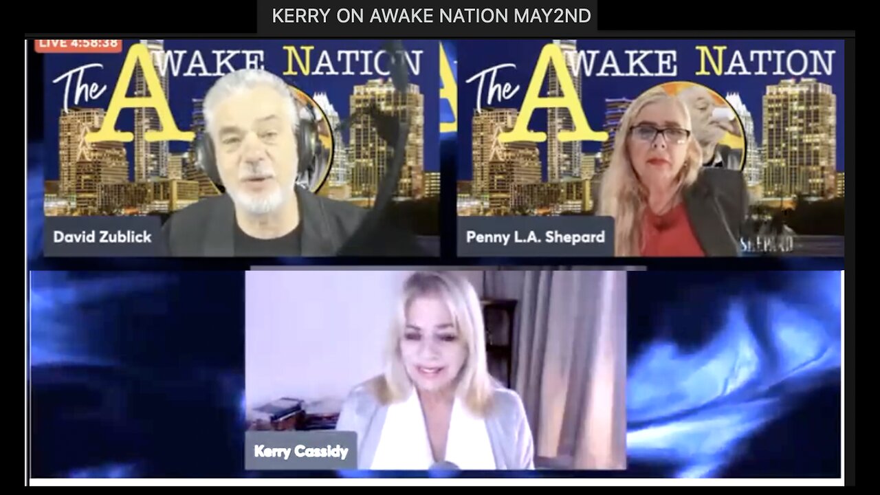 KERRY ON AWAKE NATION : WHITE HATS, ALIENS AND AI