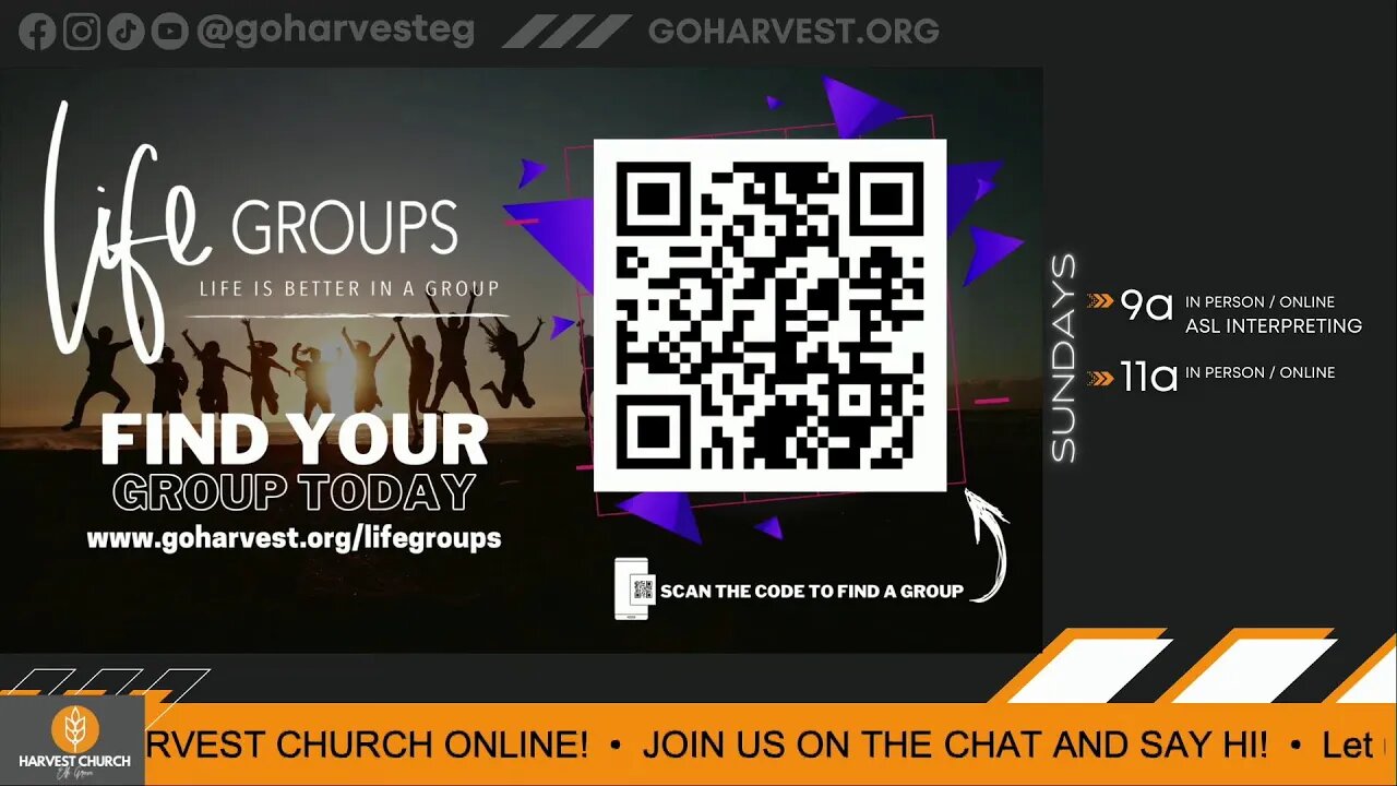 HARVEST CHURCH Elk Grove LIVE @ 11AM