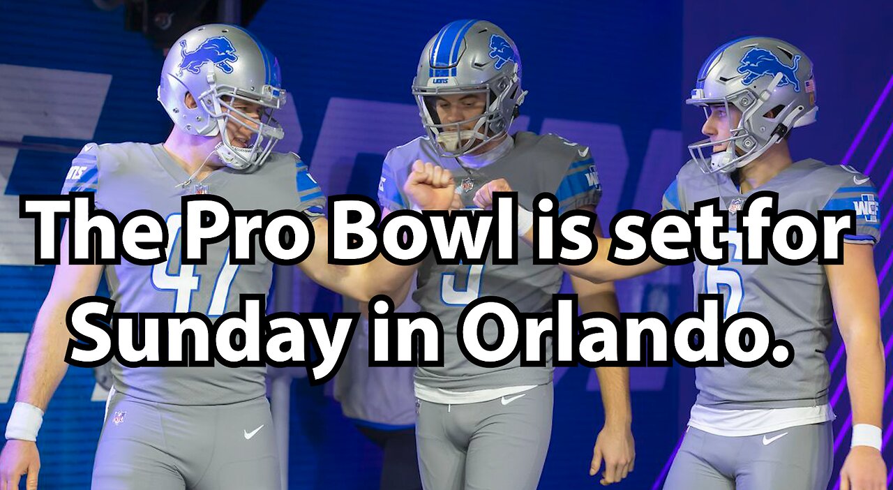 The Pro Bowl is set for Sunday in Orlando.