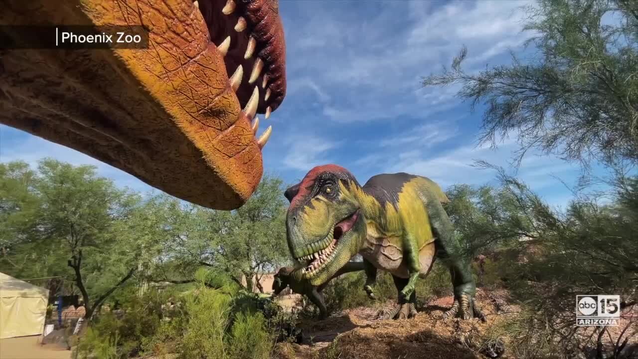 Dinosaurs in the Desert: popular exhibit returns to Phoenix Zoo with new creatures