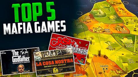 Unleash Your Inner Mobster: Top 5 Mafia-Themed Tabletop Games!