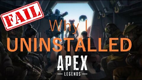 Why I uninstalled Apex Legends edition! Twitch Highlights