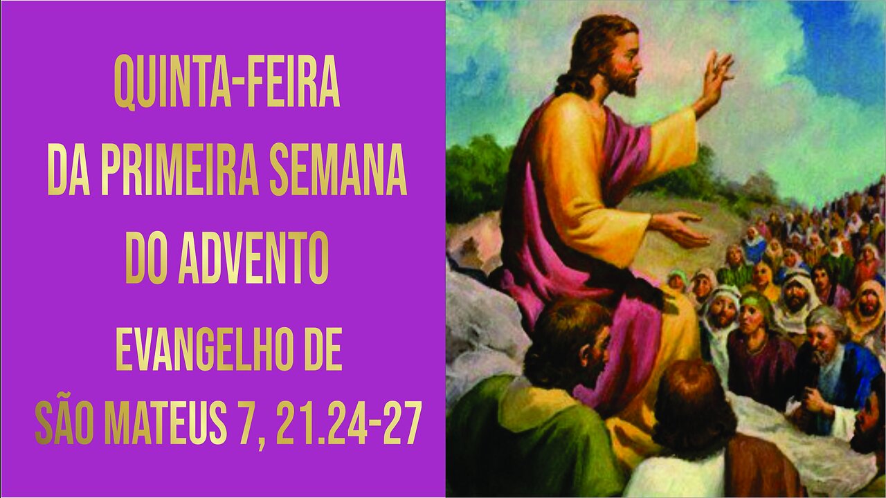 Quinta-feira da Primeira Semana do Advento