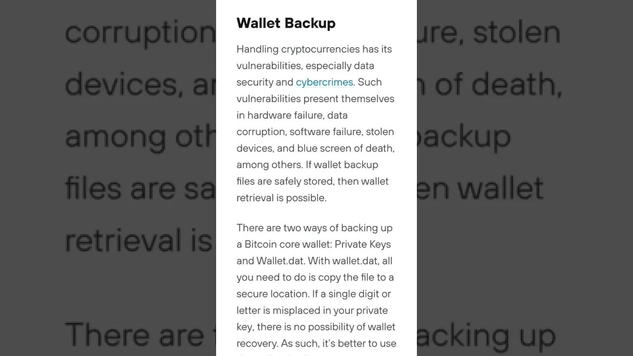 How to Restore Bitcoin Wallet Backup With DAT File? #cryptomash @AltcoinDaily @SatoshiStacker