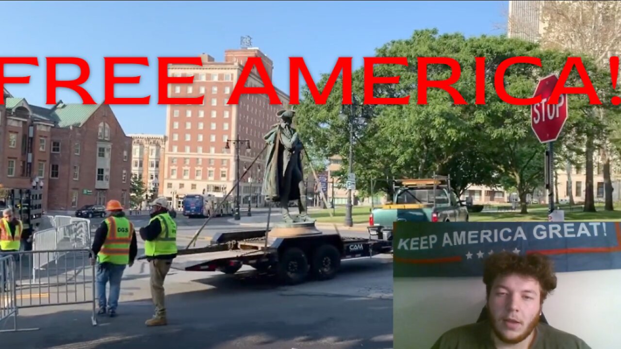 REMOVING Statue of Revolutionary War Hero