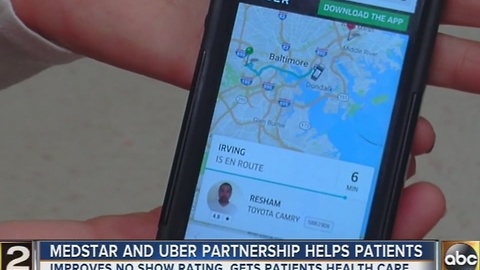 Uber, Medstar team up to give patients rides