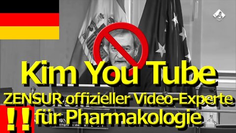 DEUTSCH · Oberster Führer Kim You Tube ZENSUR offizielles Video Pharmakologie-Experte || RESISTANCE ...-