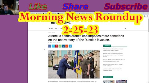 Presidential contender, drones to Ukraine, Juwan Holmes is Baseless Morning News 2-25-23
