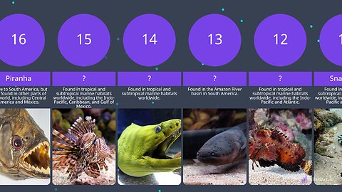 Comparison: The ugliest fish in the world #comparison