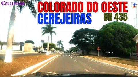 Colorado do Oeste a Cerejeiras | BR 435