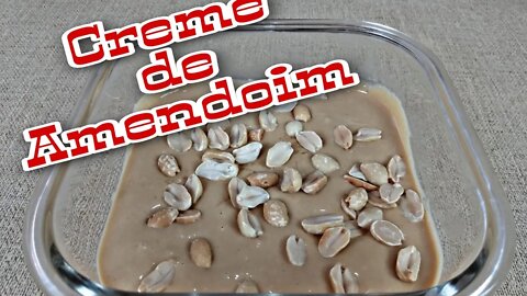 Como Fazer Creme de Amendoim