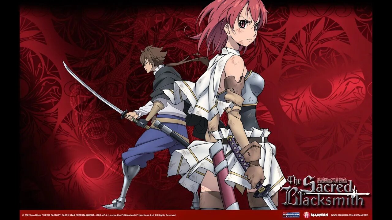 # thesacredblacksmith #anime #trailer #manga #adventure The SACRED BLACKSMITH