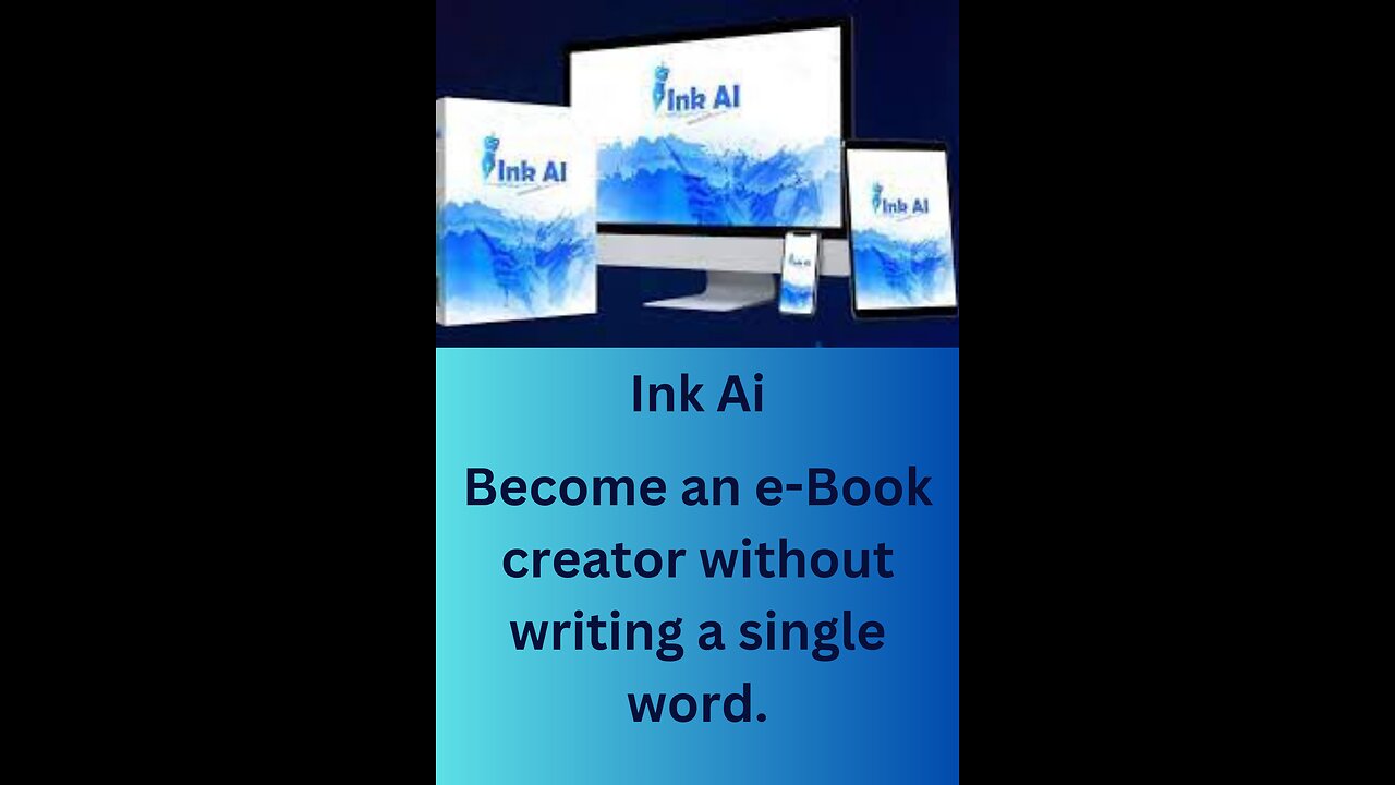 Ink Ai world's first Ai e-Book Creator app review