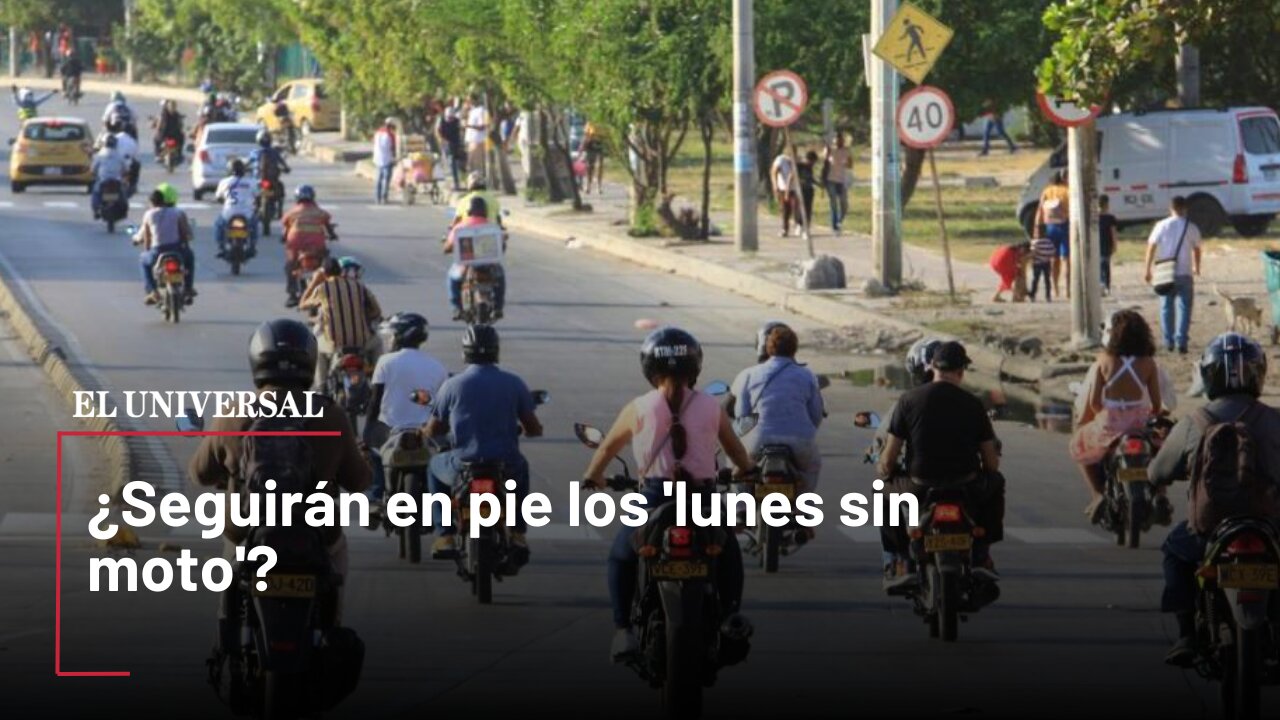 ¿Seguirán en pie los 'lunes sin moto'?