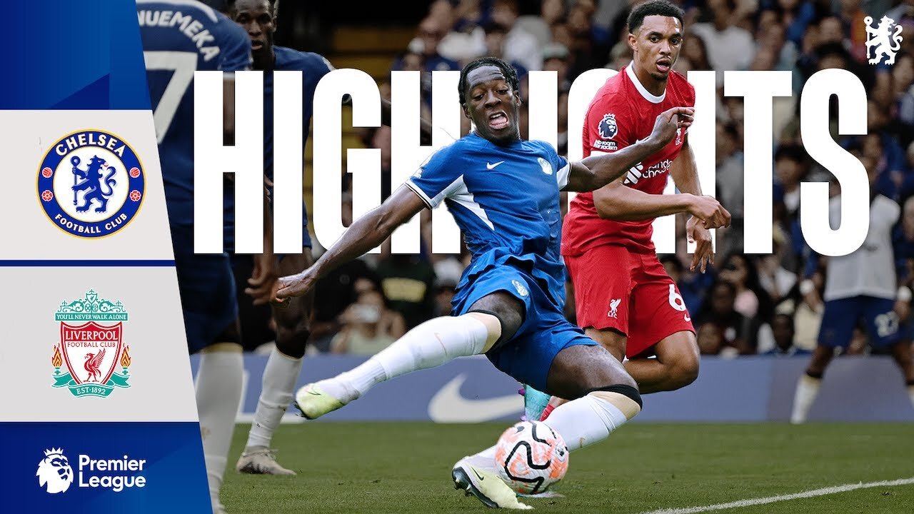 Chelsea 1-1 Liverpool | Highlights | Premier League 2023/24