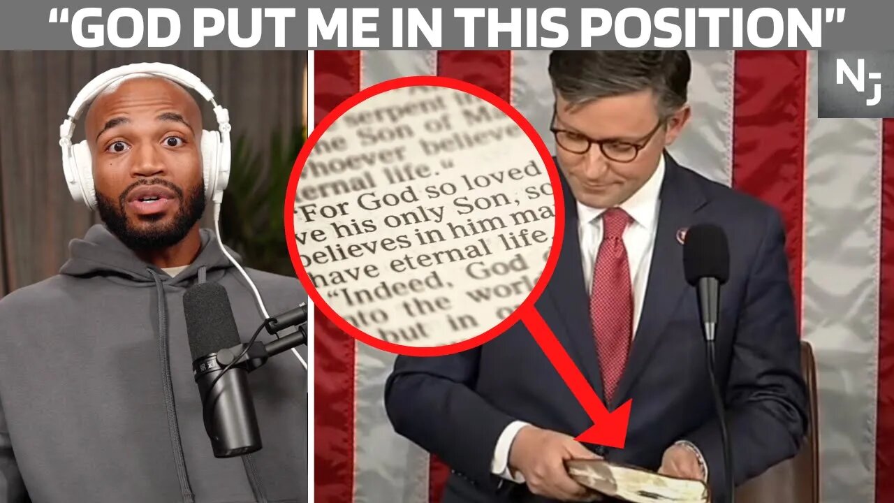Speaker of The House Mike Johnson BODLY PREACHES Scripture, God Haters Are FURIOUS!