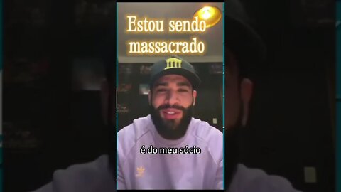 Gustavo Lima vai às lágrimas 😢