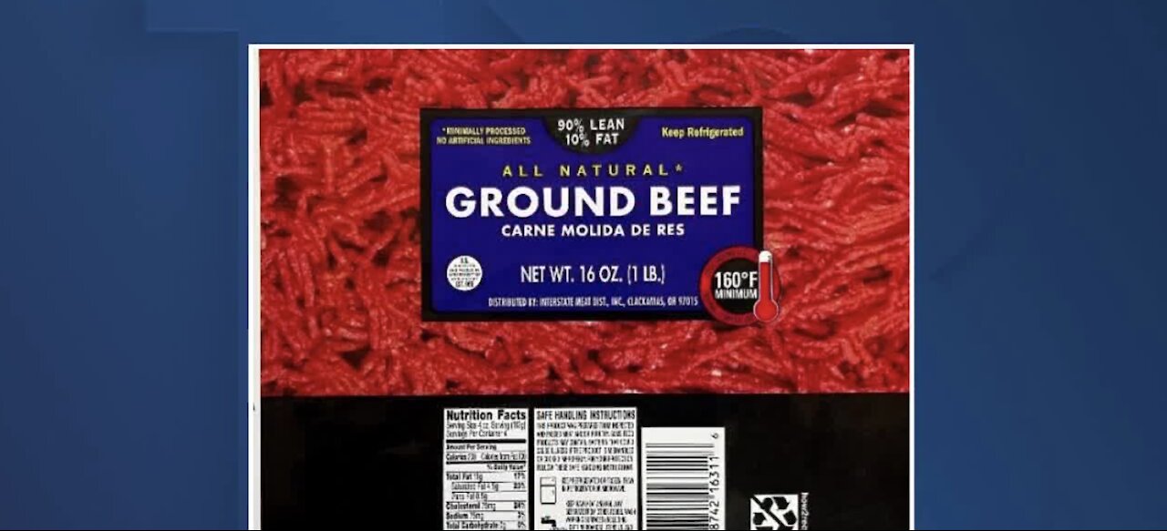 Ground beef sold at popular Las Vegas valley grocery stores recalled due to possible E. coli