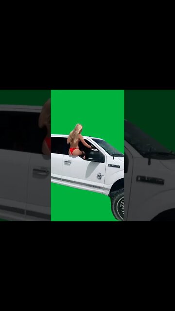Green Screen – Trump supporter truck