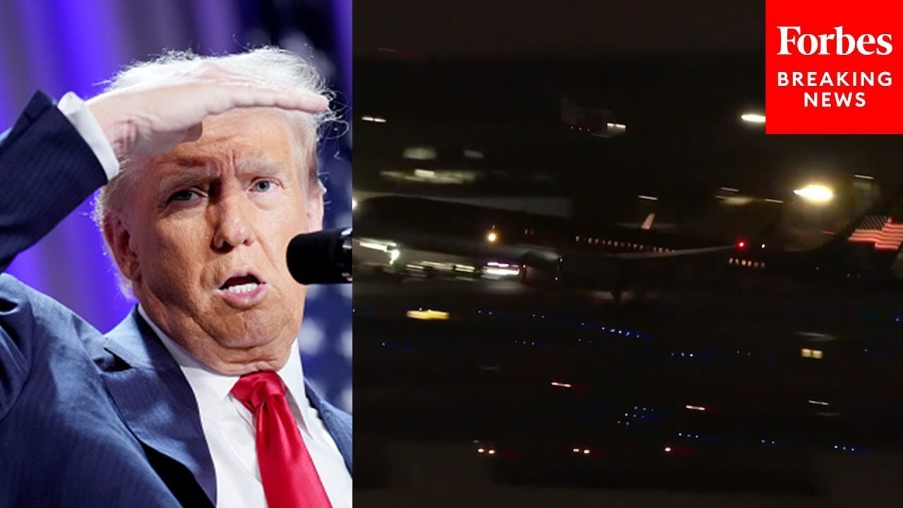 WATCH: President-Elect Trump Departs From Florida En Route To UFC Match In NYC