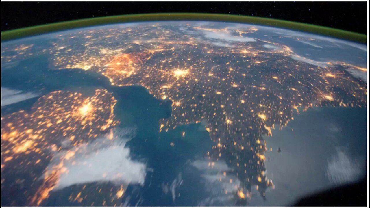 The View from Space - Earth's Countries and Coastlines