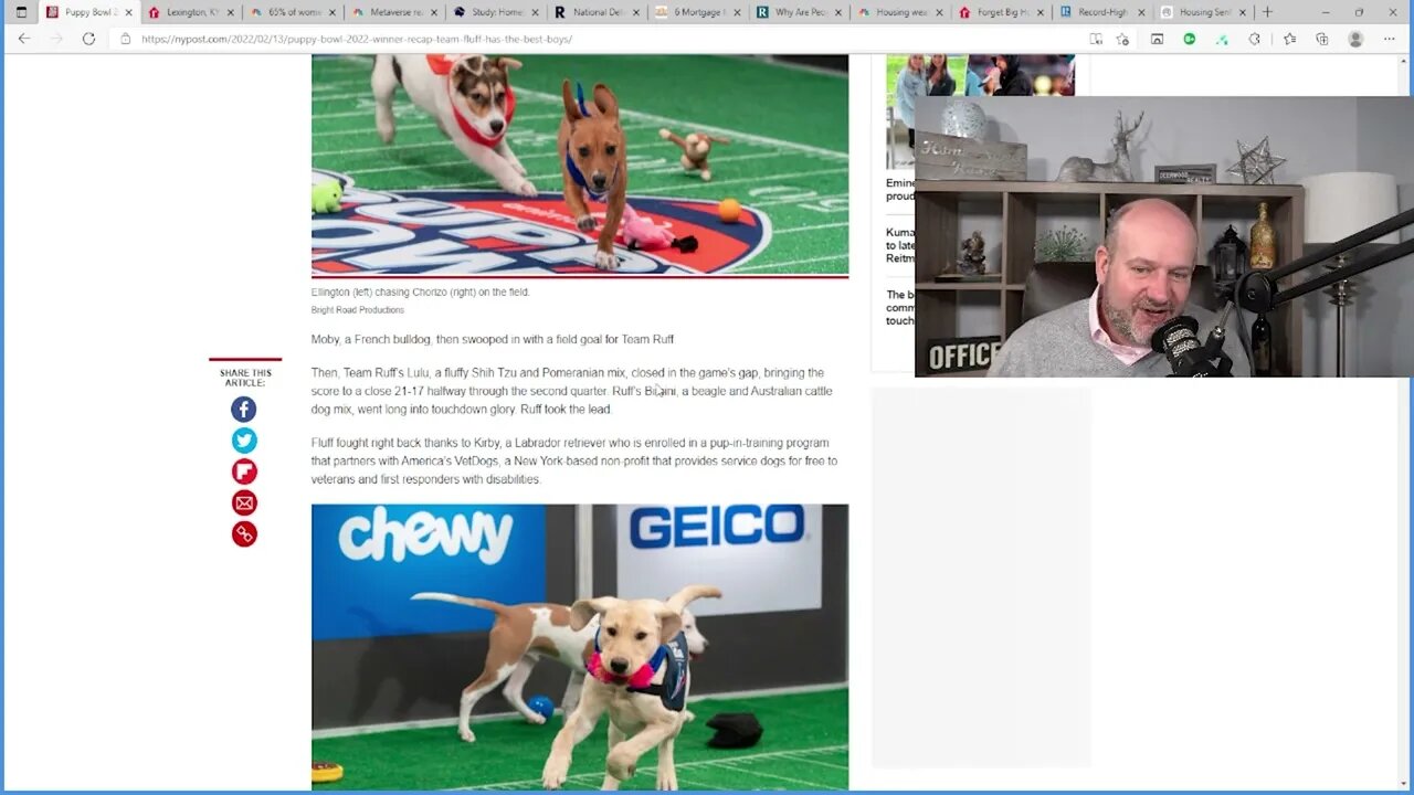 "We're talking about a dog competition here"