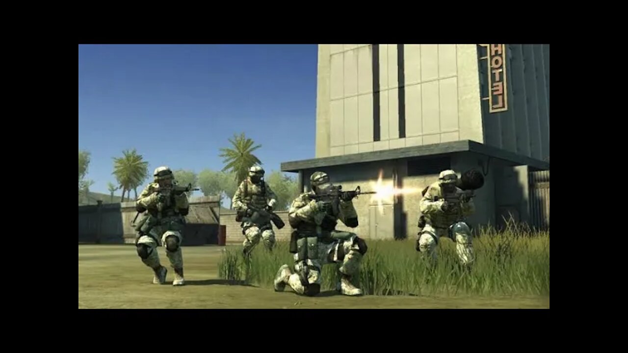 Team deathmatch no City Park - Battlefield 2 PC
