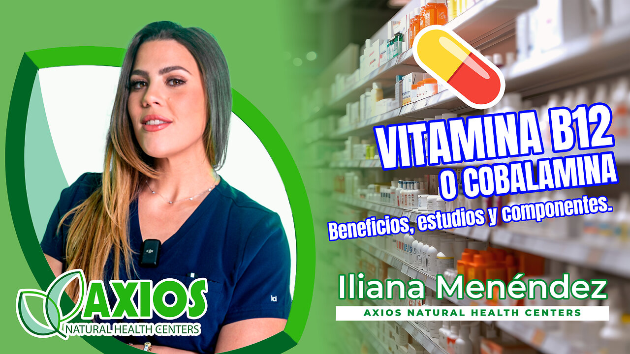 🤔 ¿Porqué es fundamental tomar💊#Vitamina B12 y cómo ayuda al organismo? #axiosnaturalhealthcenter
