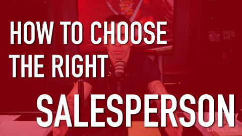 Salesperson Tips | Podcast 9 | Cowboy & Cadillac Show