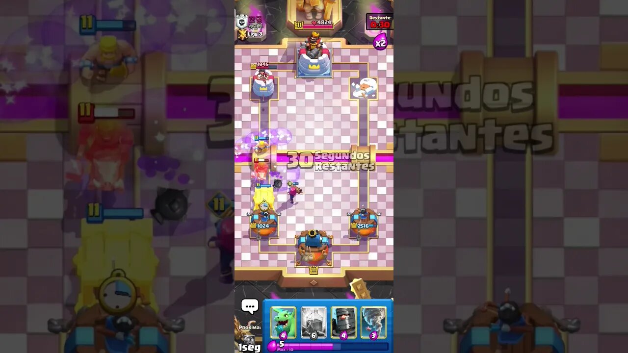 CLASH ROYALE SHORTS #146 - SÓ TEM PARTIDA TOP