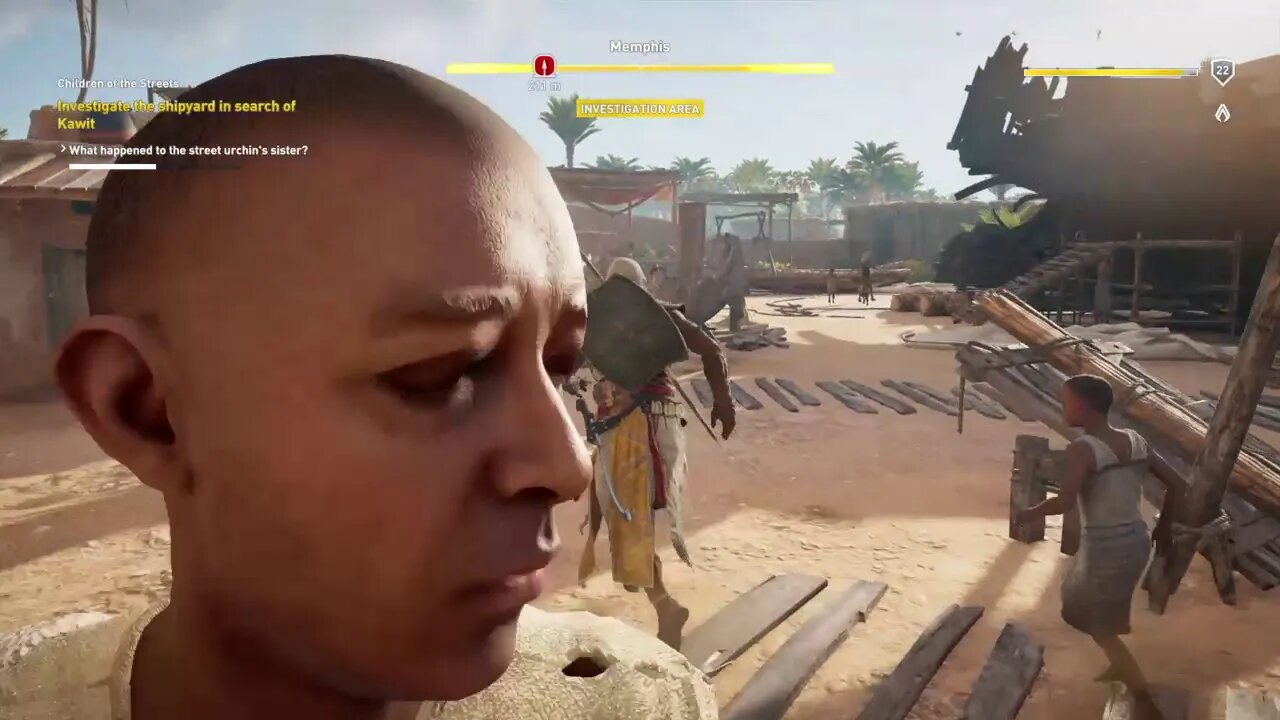 Assassin's Creed Origins Part 18-The Burning Ship