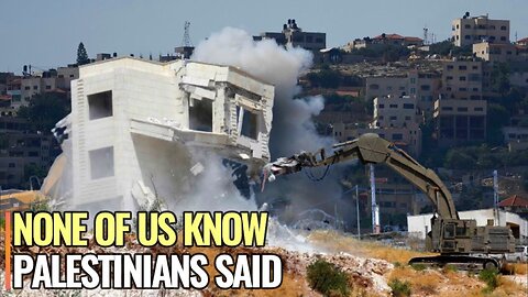 Zionist raid Jenin in the West Bank, destroying Palestinian infrastructure