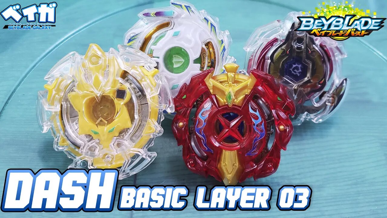 Mini torneio DASH Basic Layer Ver. parte 3 - Beyblade Burst ベイブレードバースト