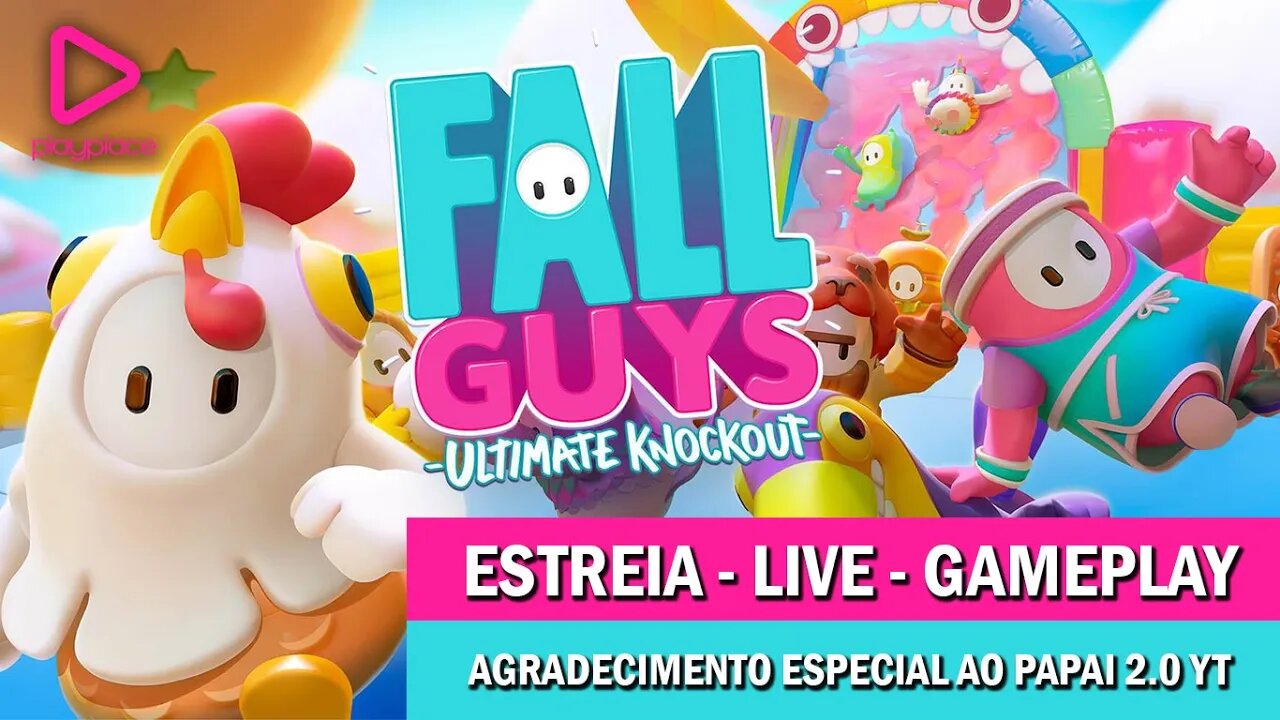 Fall Guys - Ao vivo / Estreia no canal