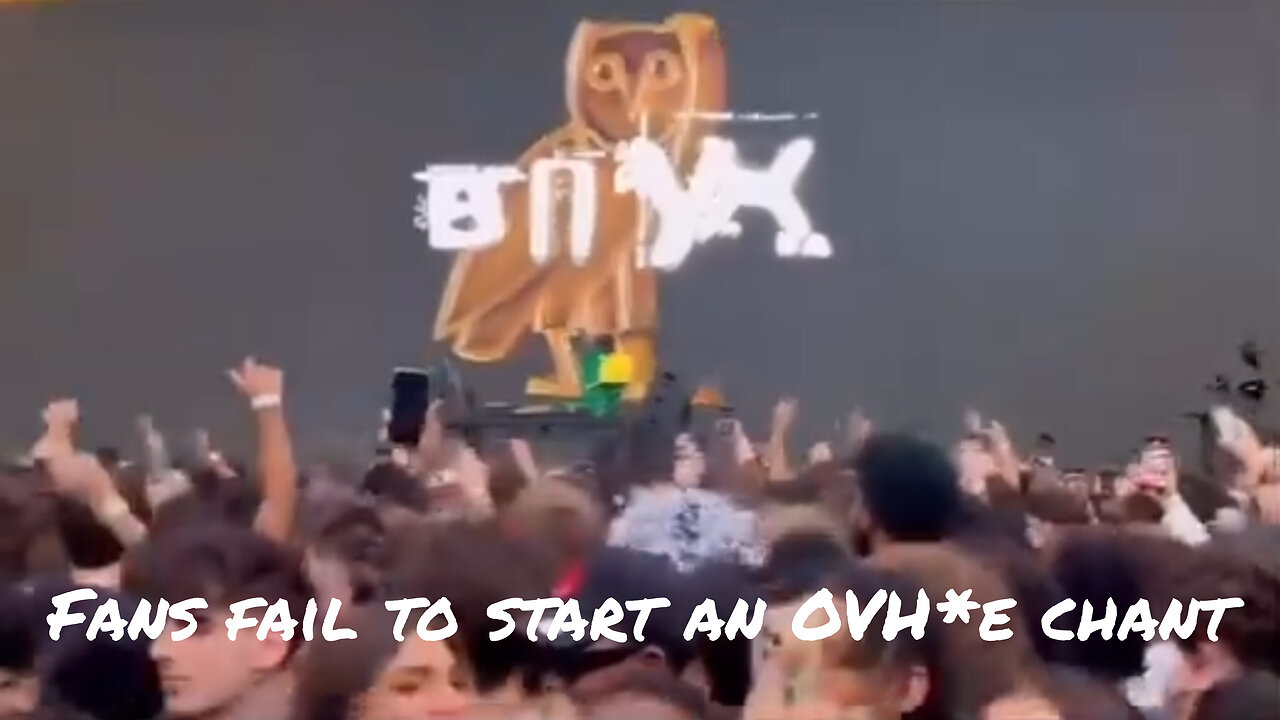 Fans fail to start an OVH*e chant
