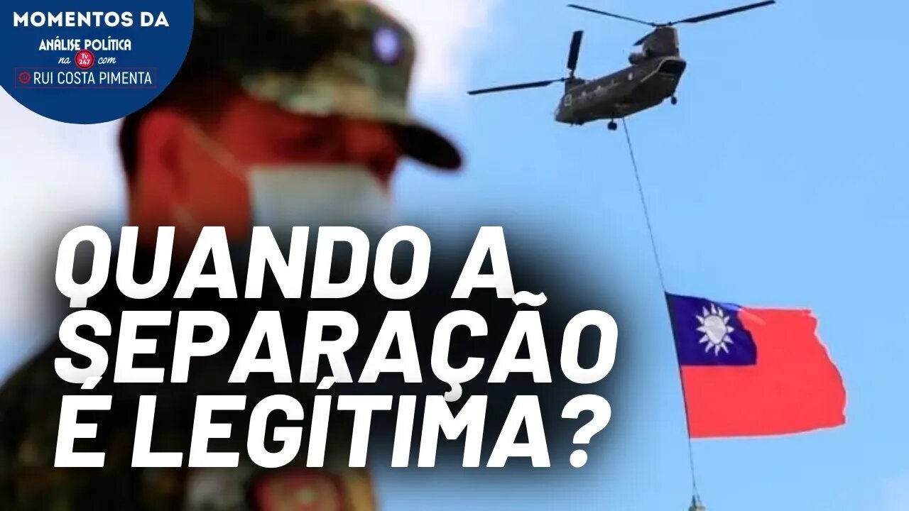 A diferença entre os casos de Taiwan e Donbass | Momentos da Análise Política na TV 247