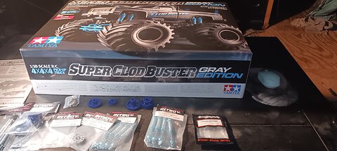 Tamiya Clodbuster Grey Edition Build & Upgrades