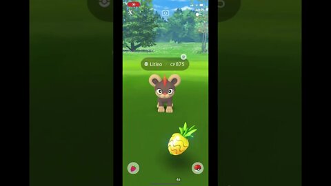 Pokémon Go - Catching Litleo Gameplay #Shorts