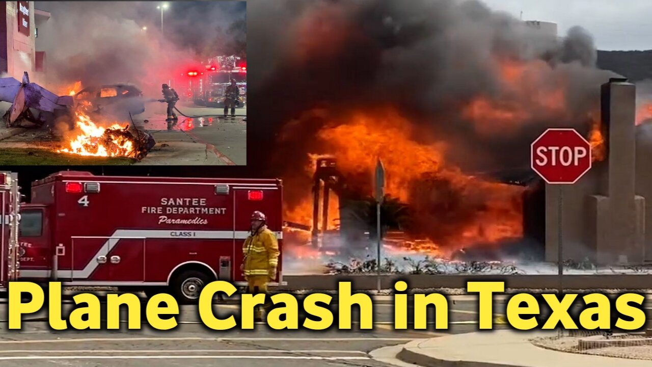 Single-Engine Plane Crash Occurs Near Plano Shopping Center | News Update