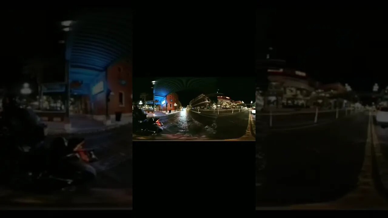 ZX-6R night ride Centro Ybor City, Tampa FL (Version 3)