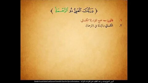 58 ‏‏الربع الثامن و الخمسون لهم دار السلام