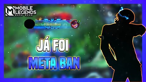 QUEM DIRIA QUE ESSE ASSASSINO JA FOI META BAN | Mobile Legends