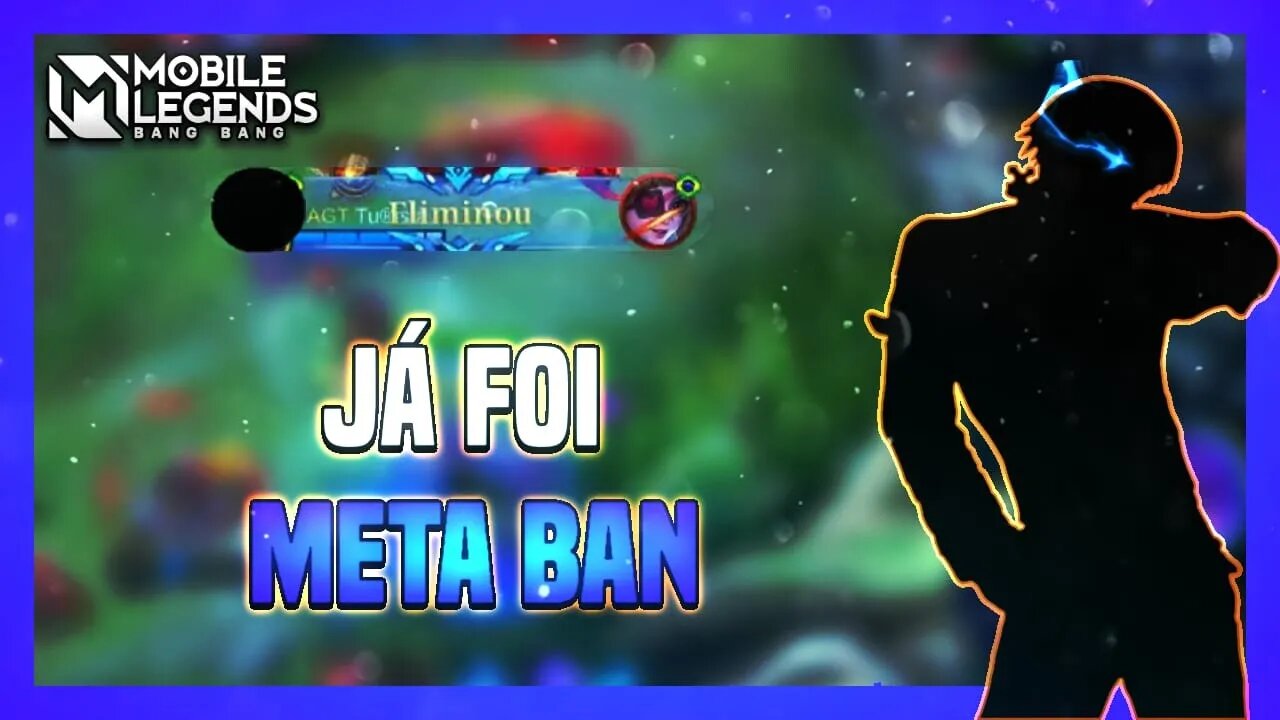 QUEM DIRIA QUE ESSE ASSASSINO JA FOI META BAN | Mobile Legends